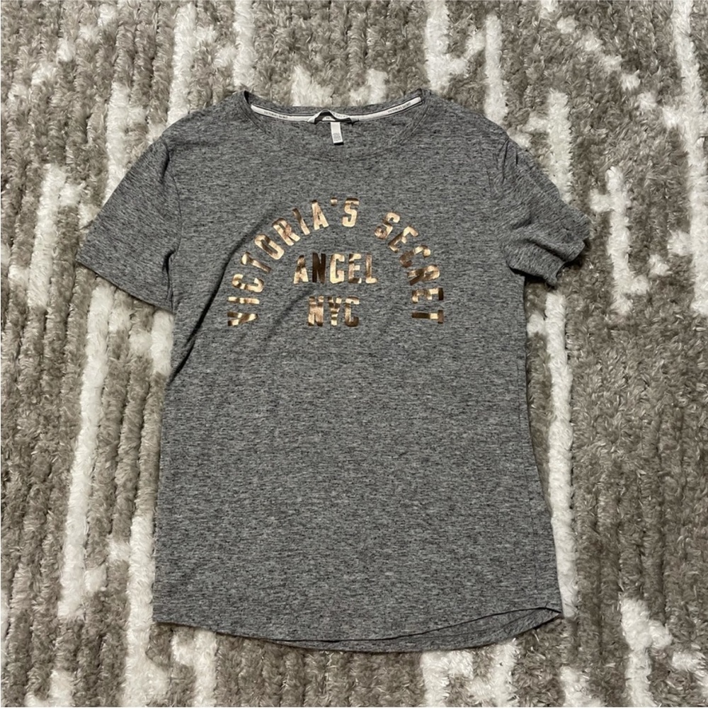 Victoria’s Secret Gray Short Sleeve shirt XS